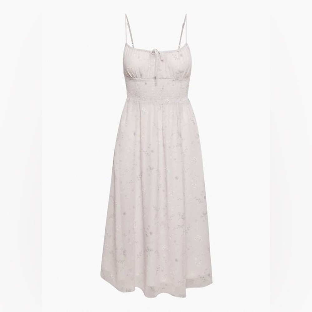 Aritzia Wilfred Genoa Midi Dress - Vin Gris/Ardoise